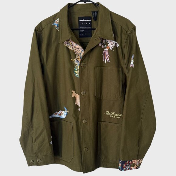 The Hundreds Other - The Hundreds x Jason Seife Casio Work Jacket Green Men's Large Button-Up Shacket